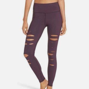 Alo Yoga | Women's High Waisted Ripped Warrior Legging XS